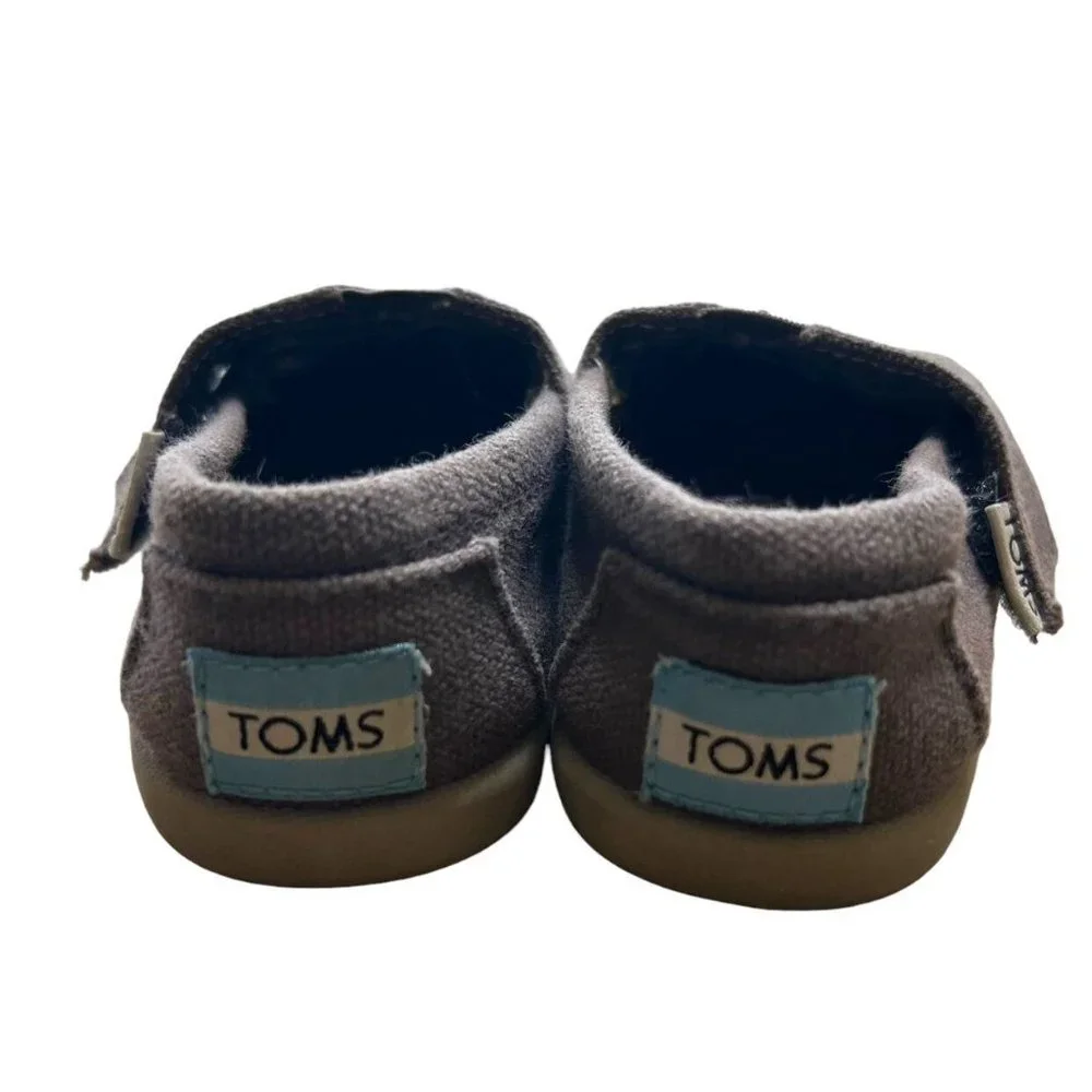 Toms T3 Ash Grey Toddler Shoes